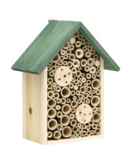 Hôtel à insectes 2 pcs 23x14x29 cm Bois de sapin massif | Mobilier & Déco