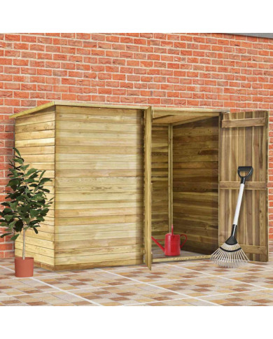 Abri de jardin 232x110x170 cm Bois de pin imprégné | Mobilier & Déco