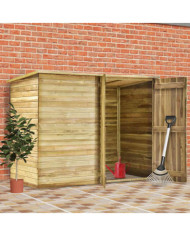Abri de jardin 232x110x170 cm Bois de pin imprégné | Mobilier & Déco
