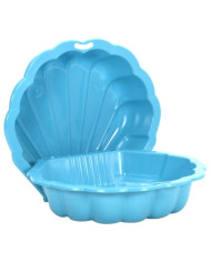 Bacs à sable 2 pcs Bleu 77x87x21 cm Plastique | Mobilier & Déco