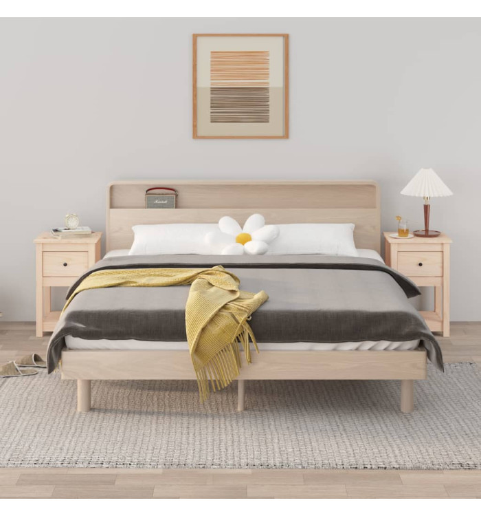 Tables de chevet 2 pcs 40x35x61,5 cm Bois de pin massif | Mobilier & Déco
