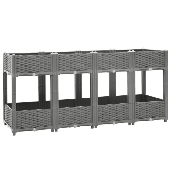 Lit surélevé 160x40x71 cm Polypropylène | Mobilier & Déco