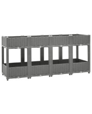 Lit surélevé 160x40x71 cm Polypropylène | Mobilier & Déco