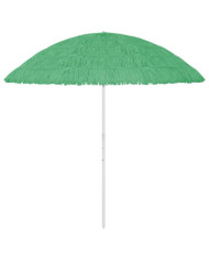 Parasol de plage Hawaii vert 300 cm | Mobilier & Déco