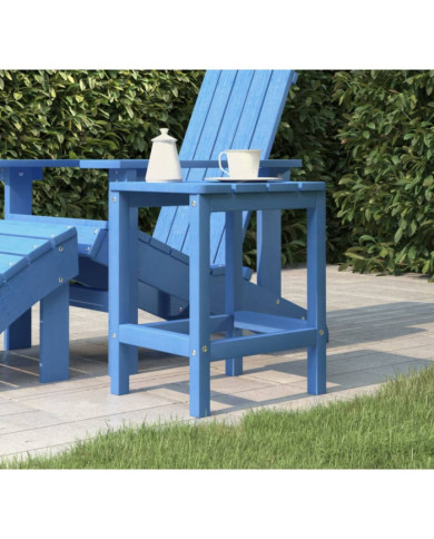 Table de jardin Adirondack Bleu marine 38x38x46 cm PEHD | Mobilier & Déco