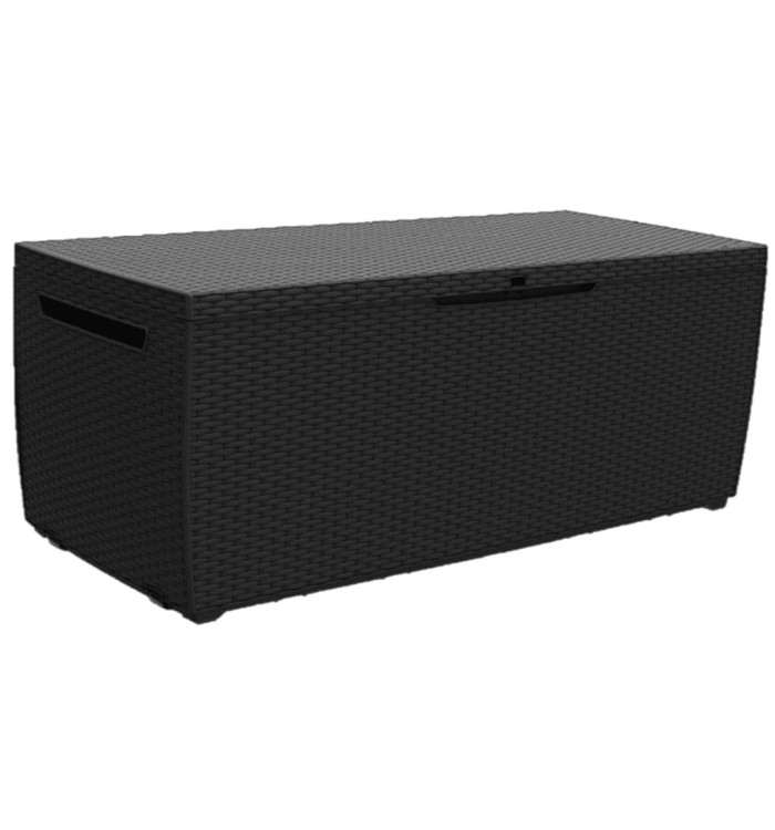 Keter Boîte de rangement de jardin Capri 302 L Anthracite | Mobilier & Déco