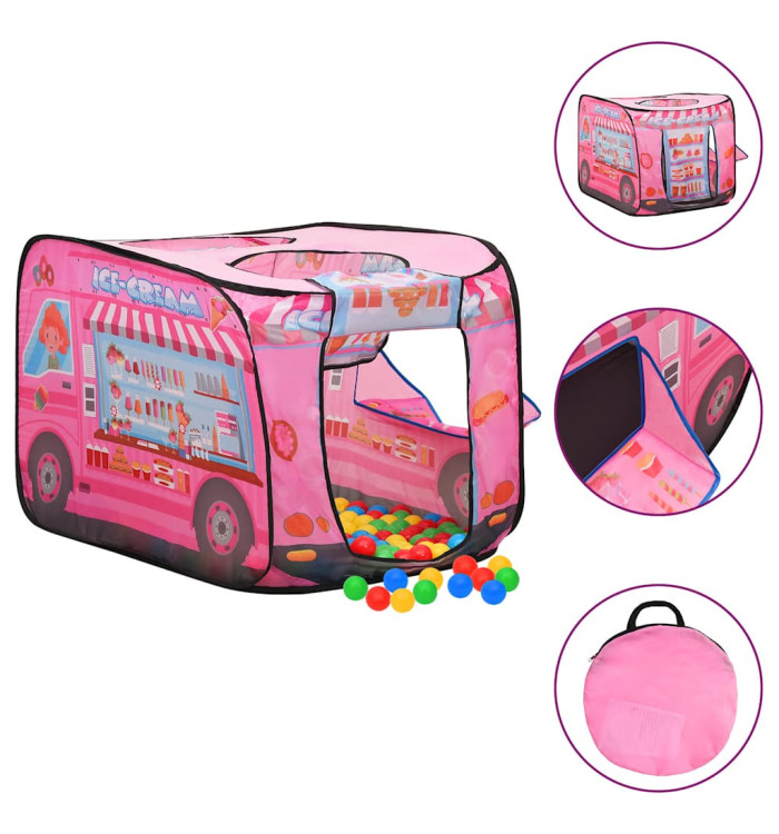 Tente de jeu pour enfants Rose 70x112x70 cm | Mobilier & Déco