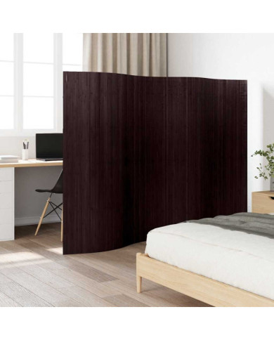 Cloison de séparation Bambou Marron foncé 250 x 165 cm | Mobilier & Déco