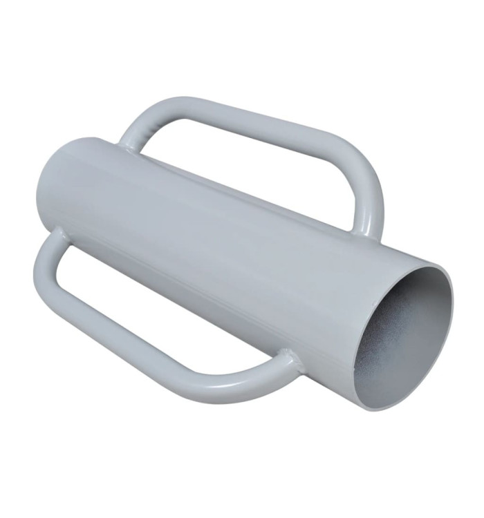 Pilon à poteau de clôture avec poignées Acier | Mobilier & Déco