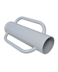 Pilon à poteau de clôture avec poignées Acier | Mobilier & Déco