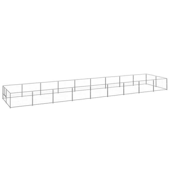 Chenil Argenté 18 m² Acier | Mobilier & Déco