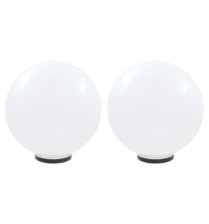 Lampes à LED sous forme de boule 2 pcs Sphérique 50 cm PMMA | Mobilier & Déco