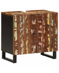 Meuble d'évier 62x33x58 cm bois de récupération et d'ingénierie | Mobilier & Déco