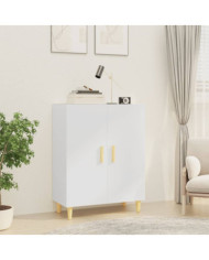 Buffet Blanc 70x34x90 cm Bois d'ingénierie | Mobilier & Déco