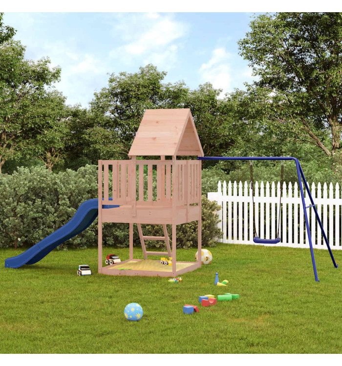 Aire de jeux d'extérieur bois massif de douglas | Mobilier & Déco