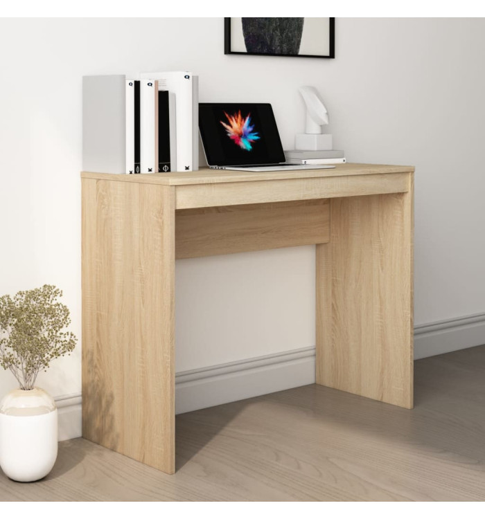 Bureau Chêne sonoma 90x40x72 cm Bois d'ingénierie | Mobilier & Déco