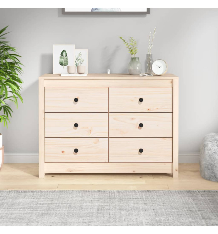 Armoire latérale 100x40x72 cm Bois de pin massif | Mobilier & Déco