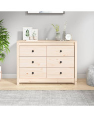 Armoire latérale 100x40x72 cm Bois de pin massif | Mobilier & Déco