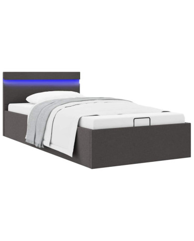 Cadre de lit à rangement hydraulique sans matelas 90x200 cm | Mobilier & Déco