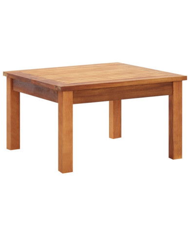 Table basse de jardin 60x60x36 cm Bois solide d'acacia | Mobilier & Déco