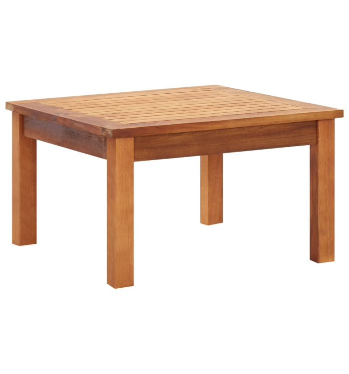 Table basse de jardin 60x60x36 cm Bois solide d'acacia | Mobilier & Déco