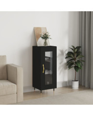 Buffet Noir 34,5x34x90 cm Bois d'ingénierie | Mobilier & Déco
