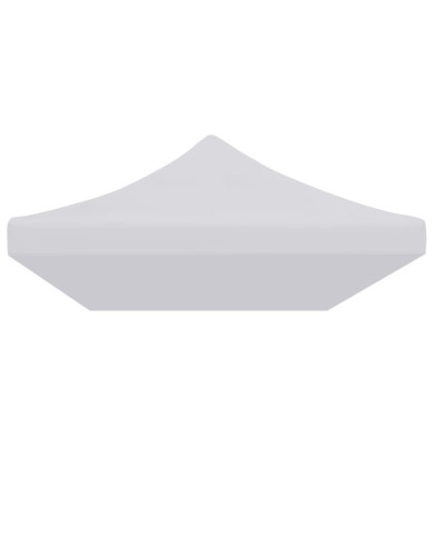 Toit de tente de réception 3 x 6 m Blanc | Mobilier & Déco