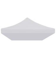 Toit de tente de réception 3 x 6 m Blanc | Mobilier & Déco