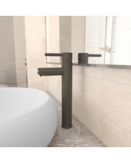 Mitigeur de salle de bain Gris 12x30 cm | Mobilier & Déco