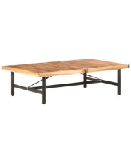Table basse 142x90x42 cm Bois d'acacia massif | Mobilier & Déco