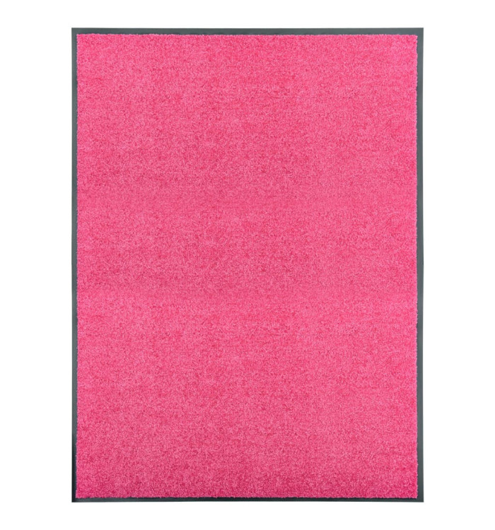 Paillasson lavable Rose 90x120 cm | Mobilier & Déco