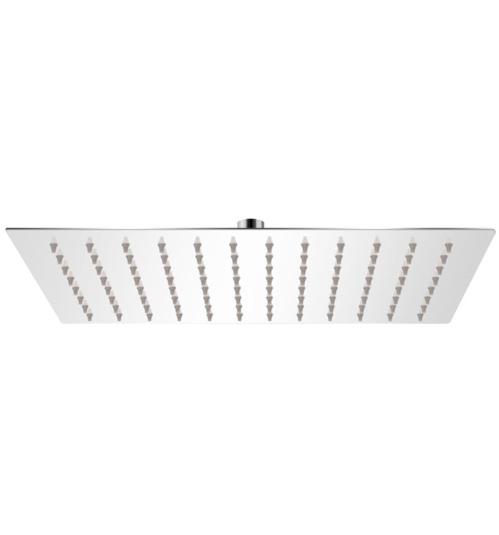 Tête de douche plongeante rectangulaire acier inoxydable | Mobilier & Déco