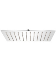 Tête de douche plongeante rectangulaire acier inoxydable | Mobilier & Déco