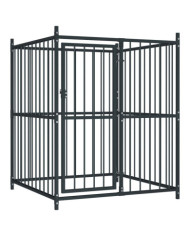 Chenil extérieur pour chiens 120 x 120 x 150 cm | Mobilier & Déco