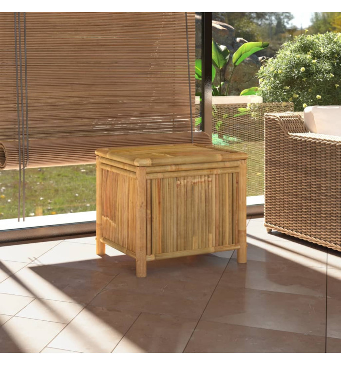 Boîte de rangement de jardin 60x52x55 cm Bambou | Mobilier & Déco
