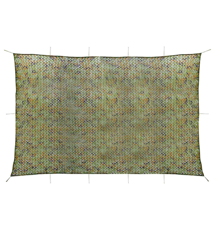 Filet de camouflage avec sac de rangement 4x5 m Vert | Mobilier & Déco