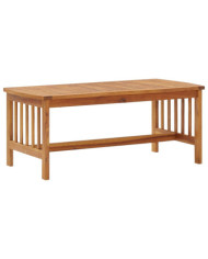 Table basse 102x50x43 cm Bois d'acacia solide | Mobilier & Déco