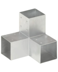 Connecteur de poteau Forme en Y Métal galvanisé 91x91 mm | Mobilier & Déco