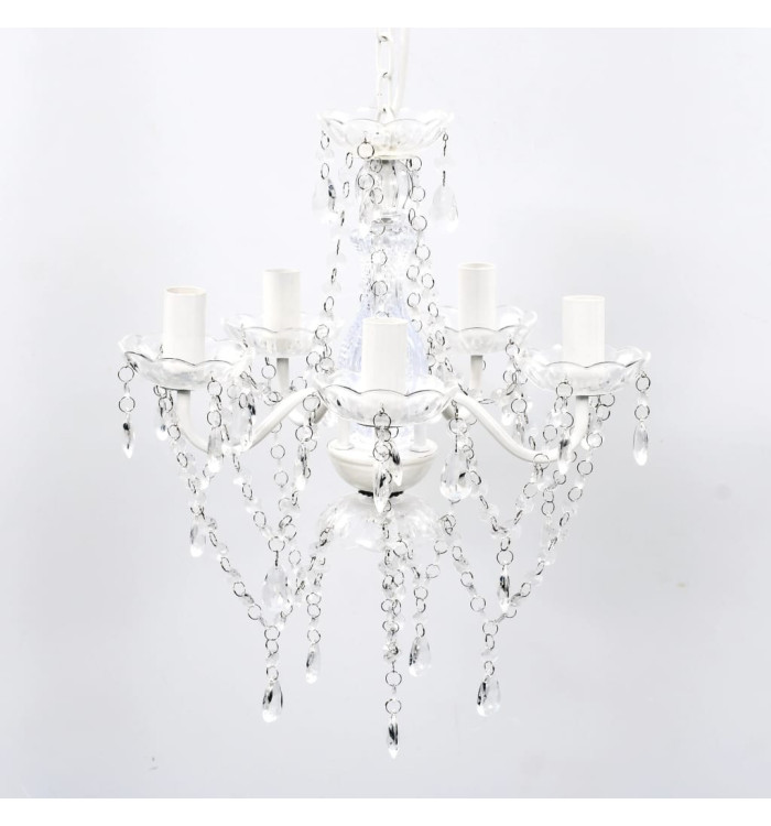 Lustre 5 ampoules Transparent | Mobilier & Déco
