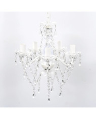 Lustre 5 ampoules Transparent | Mobilier & Déco