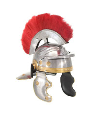 Casque de soldat romain antique pour GN Argenté Acier | Mobilier & Déco