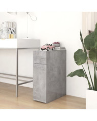 Armoire d'apothicaire Gris béton 20x45,5x60 cm Bois ingénierie | Mobilier & Déco