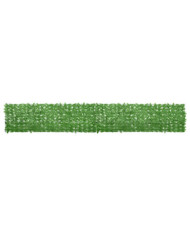 Écran de balcon avec feuilles vert 500x75 cm | Mobilier & Déco