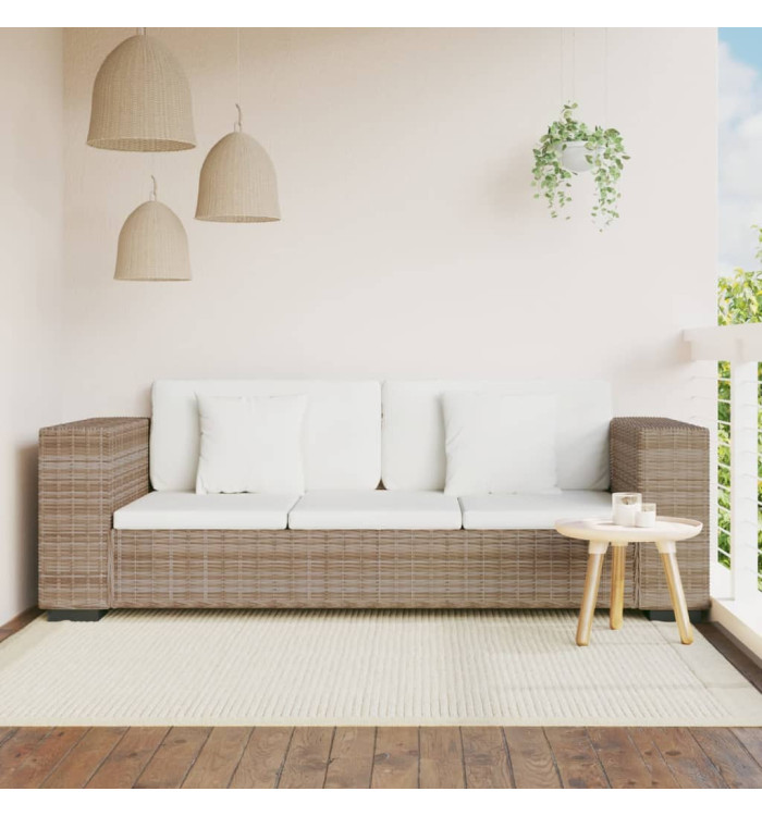 Ensemble de canapé à 3 places 8 pièces Rotin véritable | Mobilier & Déco