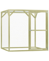 Poulailler 1,5x1,5x1,5 m Pinède imprégnée | Mobilier & Déco
