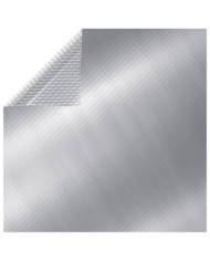 Couverture de piscine rectangulaire 1000x600 cm PE Argenté | Mobilier & Déco