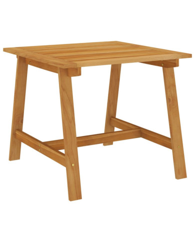 Table à manger de jardin 88x88x74 cm Bois d'acacia massif | Mobilier & Déco