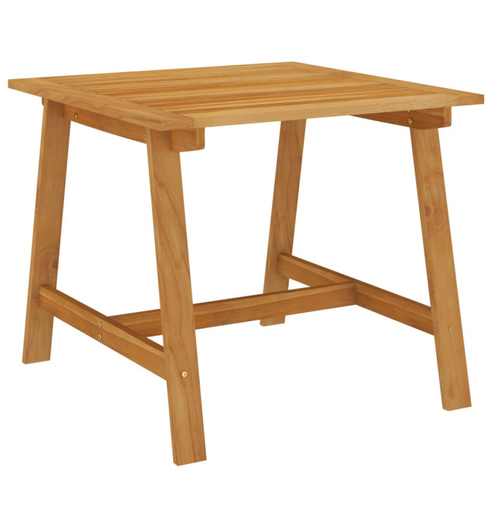 Table à manger de jardin 88x88x74 cm Bois d'acacia massif | Mobilier & Déco