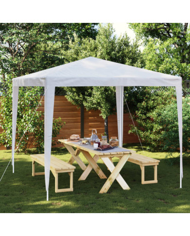 Tente de réception 2,5x2,5 m Blanc | Mobilier & Déco