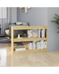 Bibliothèque/Séparateur de pièce 100x30x71,5 cm pin massif | Mobilier & Déco